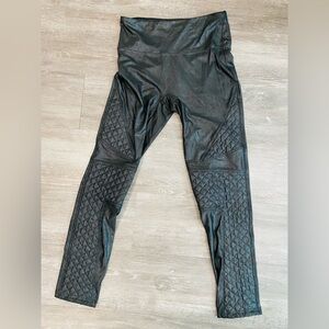 21 Saints Faux Leather Leggings